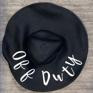 Beach floppy hat